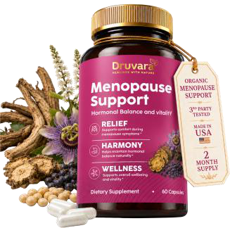 Druvara Menopause Support product artwork